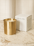 Embossed Brass Candle